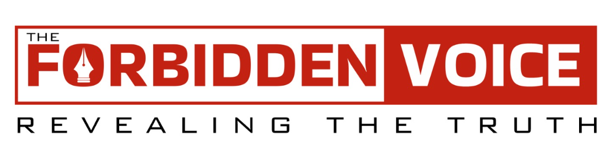 The forbidden voice logo